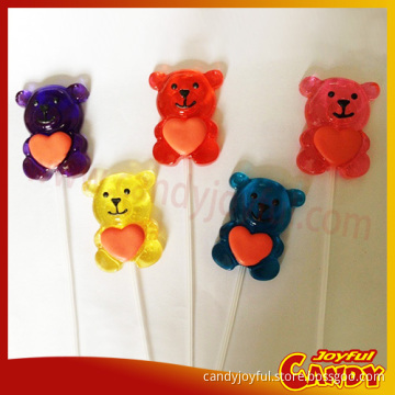 Cute bear shaped lollipop